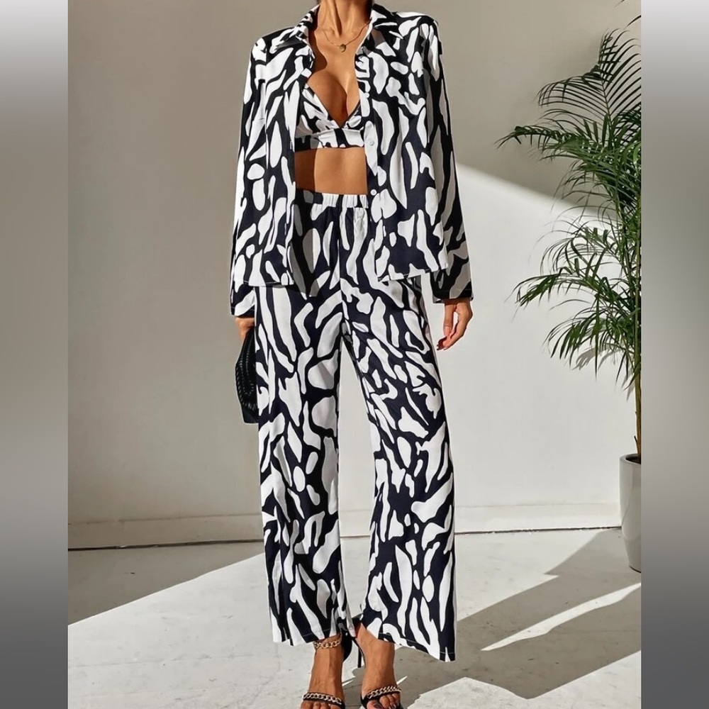 3 piece Allover Print